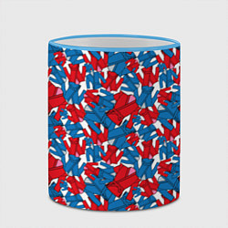 Кружка 3D Кимоно, цвет: 3D-небесно-голубой кант — фото 2