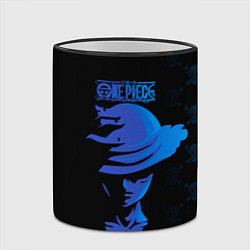 Кружка 3D Манки Д Луффи One Piece, цвет: 3D-черный кант — фото 2