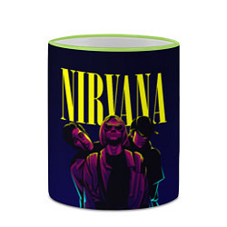 Кружка 3D Nirvana Neon, цвет: 3D-светло-зеленый кант — фото 2