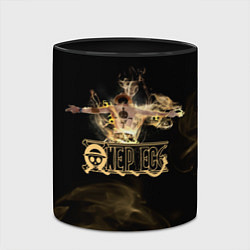 Кружка 3D Портгас Д Эйс One Piece, цвет: 3D-белый + черный — фото 2