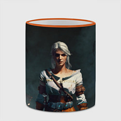 Кружка 3D THE WITCHER CIRI, цвет: 3D-оранжевый кант — фото 2