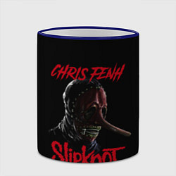 Кружка 3D CHRIS FENH SLIPKNOT СЛИПКНОТ Z, цвет: 3D-синий кант — фото 2