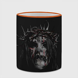 Кружка 3D Joey Jordison, цвет: 3D-оранжевый кант — фото 2