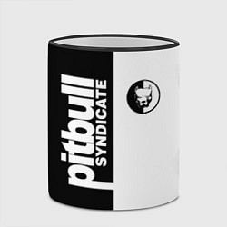 Кружка 3D PITBULL SYNDICATE ПИТБУЛЬ, цвет: 3D-черный кант — фото 2