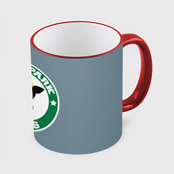 Кружка 3D Коровы вперед, цвет: 3D-красный кант