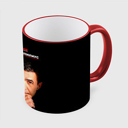 Кружка 3D РУССКИЙ РОК Nautilus Pompilius, цвет: 3D-красный кант