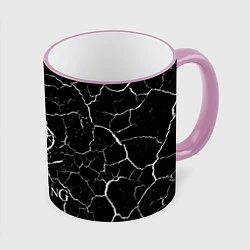 Кружка 3D Elden Ring - Cracks, цвет: 3D-розовый кант