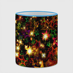 Кружка 3D Яркий день, цвет: 3D-небесно-голубой кант — фото 2