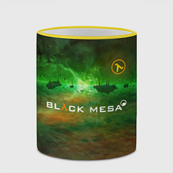 Кружка 3D BLACK MESA HALF-LIFE Z, цвет: 3D-желтый кант — фото 2