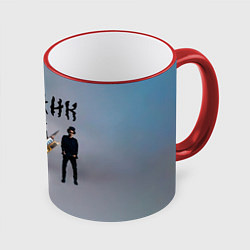 Кружка 3D Пикник группа, цвет: 3D-красный кант