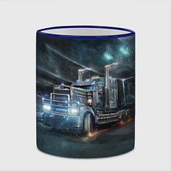 Кружка 3D Neo truck, цвет: 3D-синий кант — фото 2