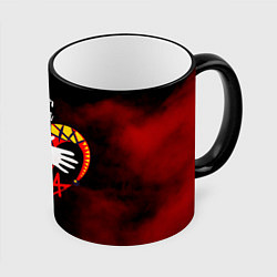 Кружка 3D Черная метка АлисА, цвет: 3D-черный кант