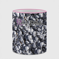 Кружка 3D Mieruko Chan Logo, цвет: 3D-розовый кант — фото 2