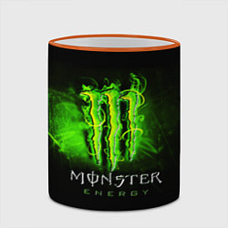 Кружка 3D MONSTER ENERGY NEON НЕОН, цвет: 3D-оранжевый кант — фото 2