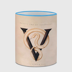 Кружка 3D Venom - Bullet For My Valentine, цвет: 3D-небесно-голубой кант — фото 2