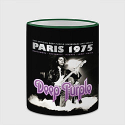 Кружка 3D Deep Purple - Paris 1975, цвет: 3D-зеленый кант — фото 2