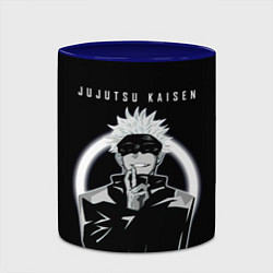 Кружка 3D Годжо Сатору Магическая битва, цвет: 3D-белый + синий — фото 2