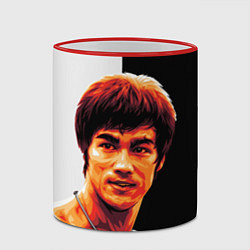 Кружка 3D Jeet Kune Do, цвет: 3D-красный кант — фото 2