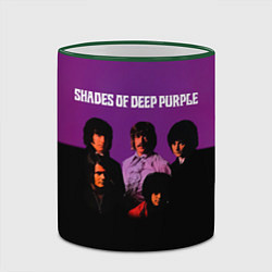 Кружка 3D Shades of Deep Purple, цвет: 3D-зеленый кант — фото 2