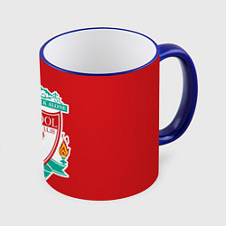 Кружка 3D F C LIVERPOOL, цвет: 3D-синий кант