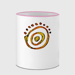 Кружка 3D Дух Лета, цвет: 3D-розовый кант — фото 2