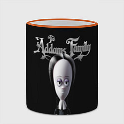 Кружка 3D Семейка Аддамс Addams Family, цвет: 3D-оранжевый кант — фото 2