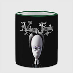 Кружка 3D Семейка Аддамс Addams Family, цвет: 3D-зеленый кант — фото 2