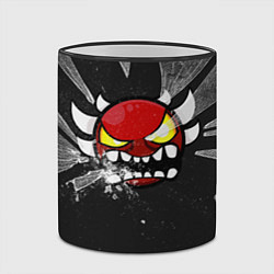 Кружка 3D Geometry Dash: Fragments, цвет: 3D-черный кант — фото 2