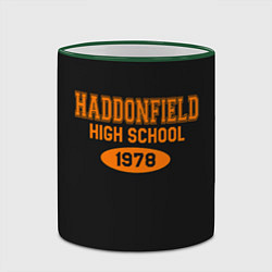 Кружка 3D Haddonfield High School 1978, цвет: 3D-зеленый кант — фото 2