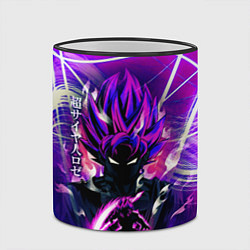 Кружка 3D Гоку Блек Anime Dragon Ball Super Saiyan, цвет: 3D-черный кант — фото 2