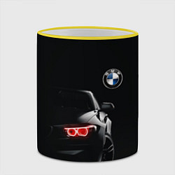 Кружка 3D BMW МИНИМЛ, цвет: 3D-желтый кант — фото 2