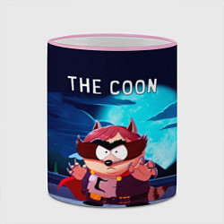 Кружка 3D The Coon - Енот Южный Парк, цвет: 3D-розовый кант — фото 2