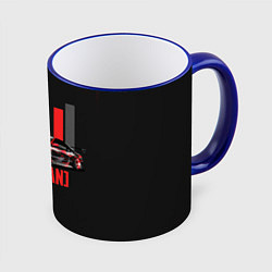 Кружка 3D HOOLIGAN HOONIGAN, цвет: 3D-синий кант