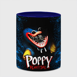 Кружка 3D Poppy Playtime, цвет: 3D-белый + синий — фото 2