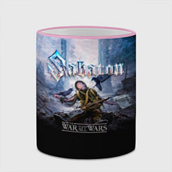 Кружка 3D The War to End All Wars - Sabaton, цвет: 3D-розовый кант — фото 2