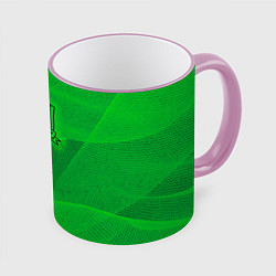 Кружка 3D Краснодар lime theme, цвет: 3D-розовый кант