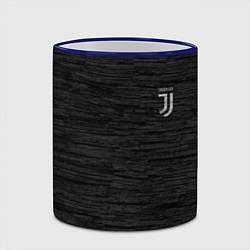 Кружка 3D Juventus Asphalt theme, цвет: 3D-синий кант — фото 2