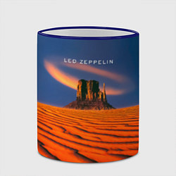 Кружка 3D Led Zeppelin коллекционное, цвет: 3D-синий кант — фото 2