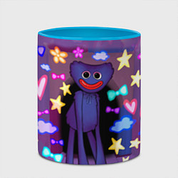 Кружка 3D POPPY PLAYTIME - МИЛЫЙ ХАГГИ ВАГГИ, цвет: 3D-белый + небесно-голубой — фото 2