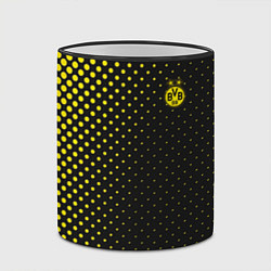 Кружка 3D Borussia gradient theme, цвет: 3D-черный кант — фото 2