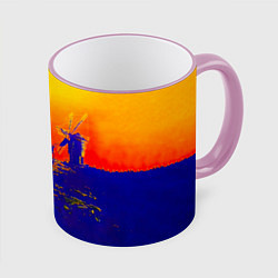 Кружка 3D Music from the Film More - Pink Floyd, цвет: 3D-розовый кант