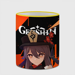 Кружка 3D HU TAO ХУ ТАО ВАНШЭН, цвет: 3D-желтый кант — фото 2