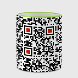 Кружка 3D Отвали - нецензурно, цвет: 3D-светло-зеленый кант — фото 2