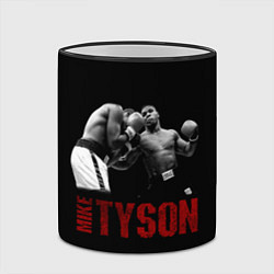 Кружка 3D Майк Тайсон Mike Tyson, цвет: 3D-черный кант — фото 2