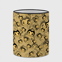 Кружка 3D PATTERN BENDY AND THE INK MACHINE, цвет: 3D-черный кант — фото 2