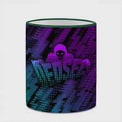 Кружка 3D WATCH DOGS DED SEC NEON, цвет: 3D-зеленый кант — фото 2