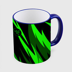 Кружка 3D RAZER GREEN, цвет: 3D-синий кант