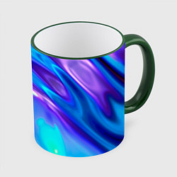 Кружка 3D Neon Holographic, цвет: 3D-зеленый кант