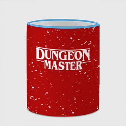 Кружка 3D DUNGEON MASTER BLOOD ГАЧИМУЧИ КРАСНЫЙ, цвет: 3D-небесно-голубой кант — фото 2