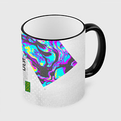 Кружка 3D Шаза Психоделика, цвет: 3D-черный кант